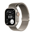Apple Watch Ultra 3 [GPS + Cellular 49mm] Running & Multisport Smartwatch w/Rugged Titanium Case w/Natural Titanium Milanese Loop - M. Satellite Communications, Advanced Health & Fitness Tracking