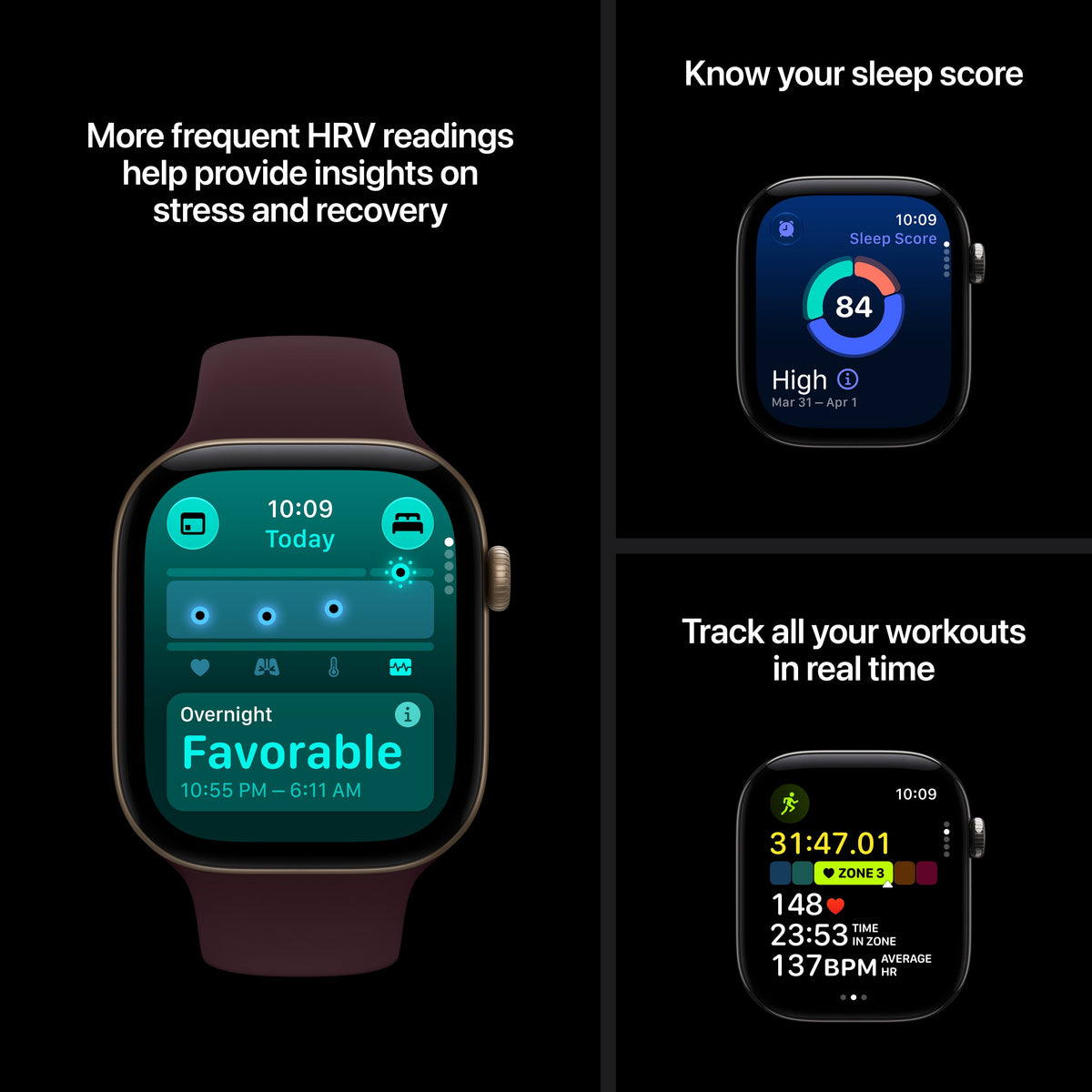 Apple Watch Series 12 GPS 42mm Dark Bronze Aluminum Case with Dark Bronze Milanese Loop - MKDC4LS/A (2026)